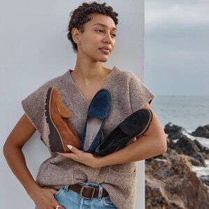 NEW, Vionic Women's Ava Suede Wedge Loafers